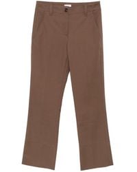 Brunello Cucinelli - Belt-Loops Trousers - Lyst
