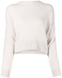 N.Peal Cashmere - Side-beaded Cashmere Jumper - Lyst