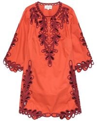 Antik Batik - Deva Mini-Jurk Met Uitgesneden Details - Lyst