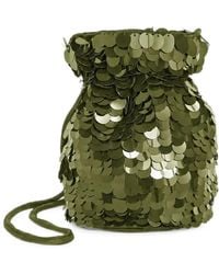 P.A.R.O.S.H. - Sequin-Embellished Bucket Bag - Lyst