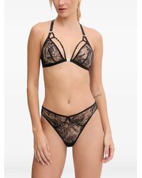 Chantelle - Bh Met Bloemenkant En Ringdetail - Lyst