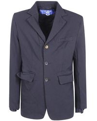 Junya Watanabe - Herringbone-Pattern Single-Breasted Blazer - Lyst