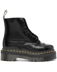 Dr. Martens - Sinclair Zip-Up Leather Boots - Lyst