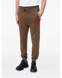 HUGO - Pantaloni Sportivi Con Applicazione - Lyst