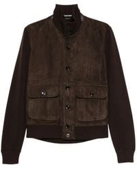 Tom Ford - Veste À Manches En Maille - Lyst