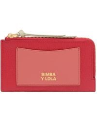 Bimba Y Lola - Cartera con cremallera y paneles - Lyst