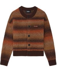 we11done - Cardigan mit Streifen - Lyst