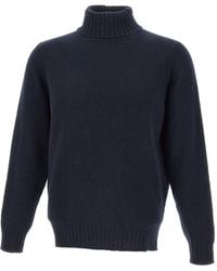 FILIPPO DE LAURENTIIS - Ribbed High-Neck Sweater - Lyst
