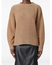 Twinset - Geribbelde Sweater - Lyst