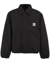 Carhartt - Stanwood Padded Logo-Patch Jacket - Lyst