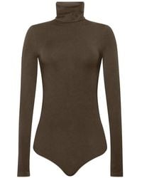 Wolford - Orlando Roll-Neck String Bodysuit - Lyst