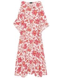 Etro - Floral-Print Maxi Dress - Lyst