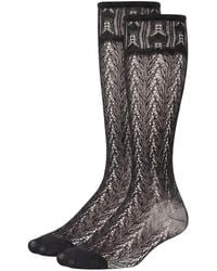 Swedish Stockings - Erica Crochet-Knit Socks - Lyst