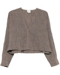Alysi - V-neck Blouse - Lyst