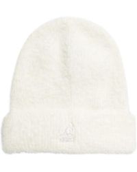 Kangol - Logo-Embroidered Faux-Fur Beanie Hat - Lyst