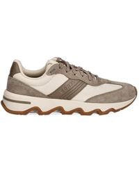 Sorel - Kinetic Suede-Panelled Sneakers - Lyst