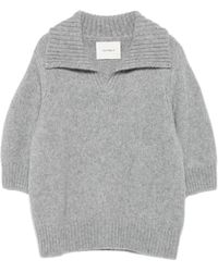 Lisa Yang - Pullover mit V-Ausschnitt - Lyst