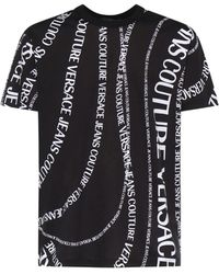 Versace Jeans Couture - Logo-Print T-Shirt - Lyst