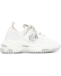 Philipp Plein - Runner Hexagon Low-Top Sneakers - Lyst