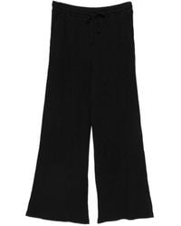 Bobi - Ribbed-Knit Drawstring Track Pants - Lyst
