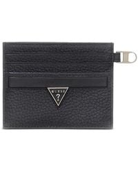 Guess - Monaco Logo-Plaque Card Holder - Lyst