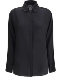 Giorgio Armani - Blouse Met Lange Mouwen - Lyst