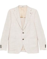 Tagliatore - Button Single-Breasted Blazer - Lyst