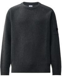 C.P. Company - Lens-Detail Raglan-Sleeve Sweater - Lyst