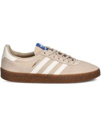 adidas - Montreal Three-Stripe Suede Sneakers - Lyst