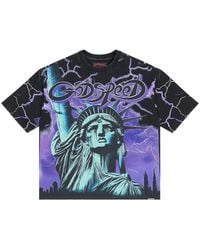 Godspeed - Voltage Graphic-Print T-Shirt - Lyst