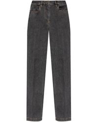 Etro - Jeans mit Pegaso-Motiv - Lyst