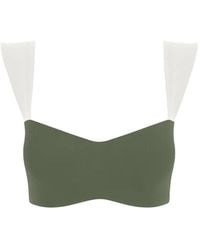 AMADAWEAR - Jaqueline Balconette Sports Bra - Lyst