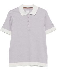 Paul Smith - Polo Con Ribete De Canalé - Lyst