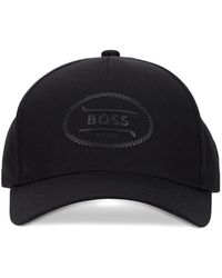 BOSS - Logo-Detail Baseball Cap - Lyst