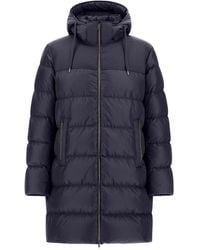 Herno - Zip-Fastening Coat - Lyst