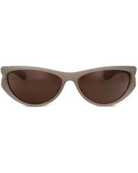 DIESEL - Cut-Out Oval-Frame Sunglasses - Lyst