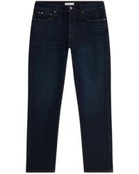 Tommy Hilfiger - Logo-Patch Straight-Leg Jeans - Lyst