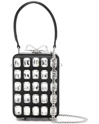 Self-Portrait - Micro Crystal-Embellished Tote Bag - Lyst
