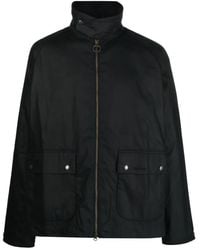 Barbour - Corduroy-Collar Cotton Jacket - Lyst