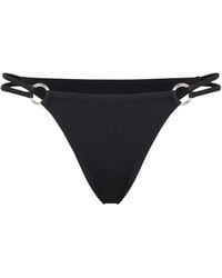 DSquared² - Bondage Logo-Print Bikini Bottoms - Lyst