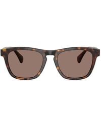 Oliver Peoples - R-3 Square-Frame Sunglasses - Lyst