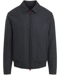 Kiton - Zip-Up Wool Jacket - Lyst