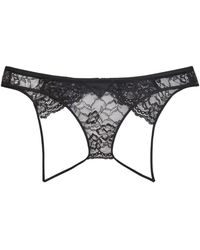 Fleur du Mal - Bianca Lace Ouvert Panty - Lyst