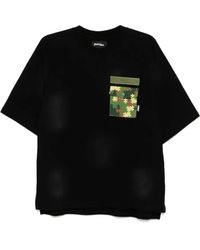 PEACE AND AFTER - Logo-Patch T-Shirt - Lyst
