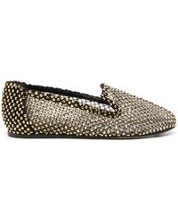 Le Silla - Gilda Rhinestone-embellished Ballerina Shoes - Lyst