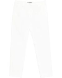 Weekend by Maxmara - Cropped Cigarette Trousers - Lyst