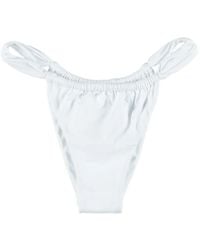 BELAMER - Lara Ruched Bikini Bottom - Lyst