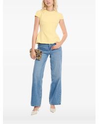 Axel 113 - Icon Peplum-Hem Top - Lyst