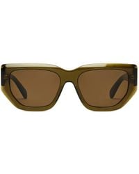 Stella McCartney - Geometric-Frame Sunglasses - Lyst
