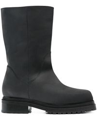 Eckhaus Latta - Square-toe 45mm Leather Boots - Lyst